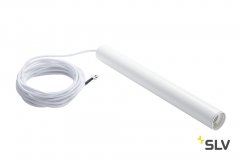 SLV Fitu Pendelleuchte E27 wei� 5m mit offenem Kabelende