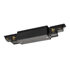 SLV S-Track Dali Verbinder mit Einspeisem�glichkeit schwarz f�r 3-PH DALI HV-Stromschienen