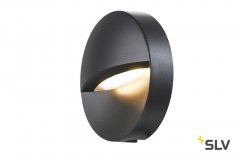 SLV Downunder Out LED Wandleuchte 4,5W anthrazit 3000K/4000K rund