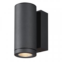 SLV Enola Round S single LED Wandaufbauleuchte anthrazit 3000K/4000K