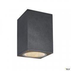 SLV Enola Square L Outdoor LED Deckenaufbauleuchte anthrazit CCT 3000/4000K
