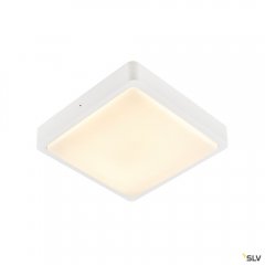 SLV Ainos Square Sensor Outdoor LED Wand- und Deckenaufbauleuchte wei� CCT switch 3000/4000K