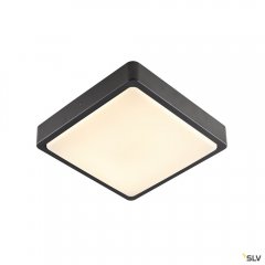 SLV Ainos Square Sensor Outdoor LED Wand- und Deckenaufbauleuchte anthrazit CCT switch 3000/4000K