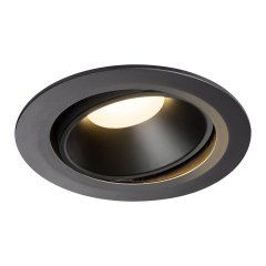 SLV Numinos Move DL XL LED Deckeneinbauleuchte 37,4W 3300lm 3000K 55� dreh- und schwenkbar schwarz