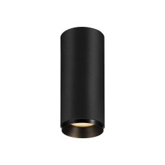 SLV Numinos CL S Deckenaufbauleuchte LED 8W 950lm 2700K 24� Phase schwarz