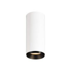 SLV Numinos CL S Deckenaufbauleuchte LED 8W 950lm 2700K 24� Phase wei�/schwarz