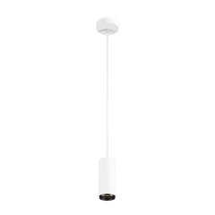 SLV Numinos PD Pendelleuchte LED Phase S 8W 1100lm 4000K 24� wei�/schwarz