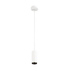 SLV Numinos PD Pendelleuchte LED Phase S 8W 1100lm 4000K 60� wei�/schwarz