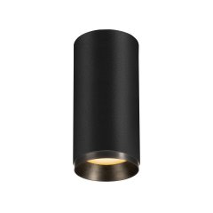 SLV Numinos CL M Deckenaufbauleuchte LED 14W 1750lm 2700K 60� Phase schwarz