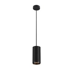 SLV Numinos L PD Phase Pendelleuchte Pendell�nge 250cm 2700K 20Watt 60� Phasenabschnitt matt schwarz