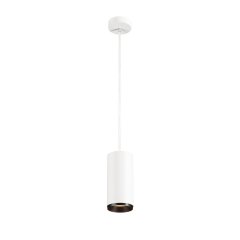 SLV Numinos L PD Phase Pendelleuchte Pendell�nge 250cm 3000K 20Watt 36� Phasenabschnitt matt wei� /