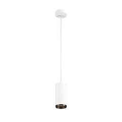 SLV Numinos M PD DALI LED Pendelleuchte 13W 1750lm 2700K 24� matt wei� / matt schwarz