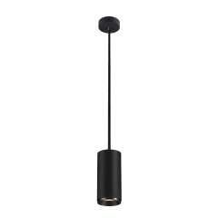 SLV Numinos L PD DALI Pendelleuchte Pendell�nge 250cm 4000K 20Watt 36� matt schwarz
