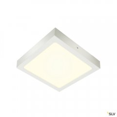 SLV Senser 14 CW Indoor LED Wand- und Deckenaufbauleuchte eckig wei� 4000K