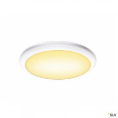 SLV Ruba 27 Outdoor LED Wand- und Deckenaufbauleuchte wei� CCT switch 3000/4000K
