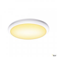 SLV Ruba 42 Outdoor LED Wand- und Deckenaufbauleuchte wei� CCT switch 3000/4000K