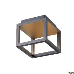 SLV Quadrulo LED Outdoor Deckenaufbauleuchte anthrazit 7,5W 3000K IP55