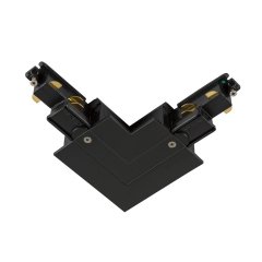 SLV S-Track L-Verbinder 3-Phasen-Einbauschiene Erde au�en mit Einspeisem�glichkeit DALI PHASE schwar