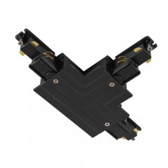 SLV S-Track T-Verbinder 3-Phasen-Einbauschiene Erde innen links mit Einspeisem�glichkeit DALI PHASE