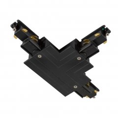 SLV S-Track T-Verbinder 3-Phasen-Einbauschiene Erde innen rechts mit Einspeisem�glichkeit DALI PHASE