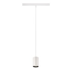 SLV Numinos XS 48V Pendelleuchte Pendell�nge 150 cm 4000K 20� DALI 2 matt wei� / matt schwarz