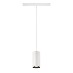 SLV Numinos S 48V Pendelleuchte, Pendell�nge 150 cm, 4000 K, 40�, DALI 2, matt wei� / matt schwarz