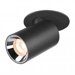 SLV Numinos Projector XS LED Deckeneinbauleuchte 7W 670lm 2700K 20� dreh- und schwenkbar schwarz/chr