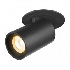 SLV Numinos Projector XS LED Deckeneinbauleuchte 7W 690lm 3000K 55� dreh- und schwenkbar schwarz/sch