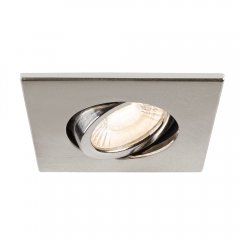 SLV Universal Downlight Abdeckung f�r Downlight IP20 schwenkbar eckig alu