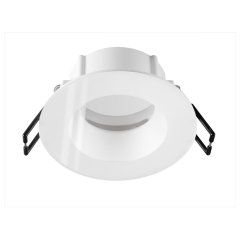 SLV New Tria 68 Deckeneinbauring rund IP65 inkl. Glas wei�