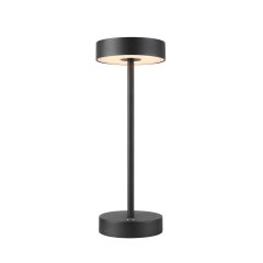 SLV Vinolina Tischleuchte Akku IP54 2,2W 130lm 2700/3000K Touch dimmbar schwarz