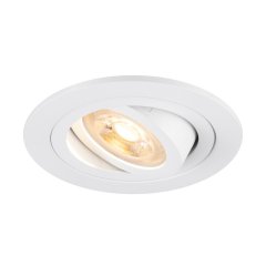 SLV New Tria 75 Deckeneinbauleuchte rund max. 10W GU10 wei�