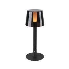 SLV Taha Leuchten-Set Akku IP65 5W 200lm 2700K dimmbar schwarz