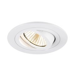 SLV New Tria 75 Deckeneinbauleuchte 8,3W 750lm 3000K 38� IP 20 rund wei�