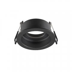 SLV New Tria 68 Deckeneinbauring vertieft IP20 schwarz