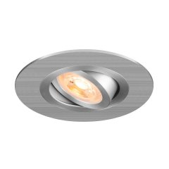 SLV New Tria 75 XL Deckeneinbauleuchte rund max. 10W GU10 aluminium