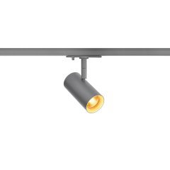 SLV Noblo 1-Phasen Spot rund 2700K 6W 740lm Phasenabschnitt 32� grau