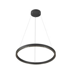 SLV One Cube Pendelleuchte 54W 4300lm 300cm �80,5cm 4000K DALI 2 Touch schwarz