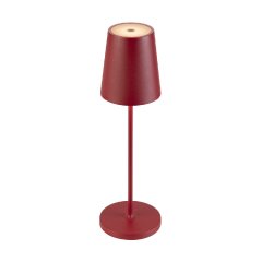 SLV Vinolina Two Tischleuchte Akku IP65 2W 2200/2700/3000K Touch dimmbar rot