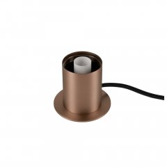 SLV Varyt Tischleuchte, rund, 1x max. 6 W, E14, kupfer