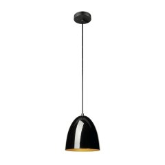 SLV Para Cone 20 Pendelleuchte Pendell�nge 250cm E27 1x max. 60W schwarz / gold
