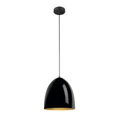 SLV Para Cone 30 Pendelleuchte Pendell�nge 250cm E27 1x max. 60W schwarz / gold