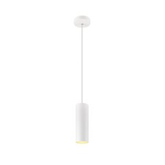 SLV Enola Pendelleuchte Pendell�nge 150cm E27 1x max. 50W matt wei�