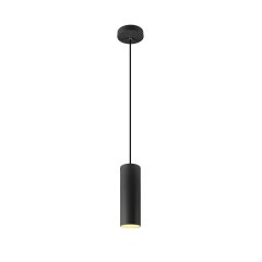 SLV Enola Pendelleuchte Pendell�nge 150cm E27 1x max. 50W matt schwarz
