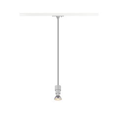 SLV Puri 2.0 1-Phasen System Pendelleuchte GU10 Pendell�nge 200cm 1x max. 6W grau