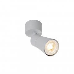 SLV Puri 2.0 Cone Wand- und Deckenaufbauleuchte 1x max. 6W GU10 grau