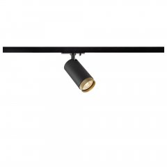 SLV Grip! L 1-Phasen System Spot zylindrisch GU10 1x max. 6W schwarz / gold