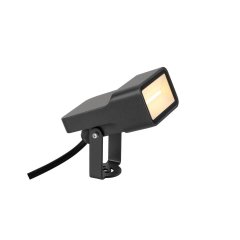 SLV SYNA WIDE Erdspiessleuchte, 3000 K, 115�, IP65, eckig, schwarz