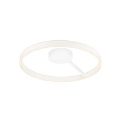 SLV One 60 Wand- und Deckenaufbauleuchte rund 2700/3000K 23W DALI Touch 130� wei�