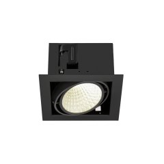 SLV KADUX Deckeneinbauleuchte single 4000K DALI 2 Touch 30� schwarz